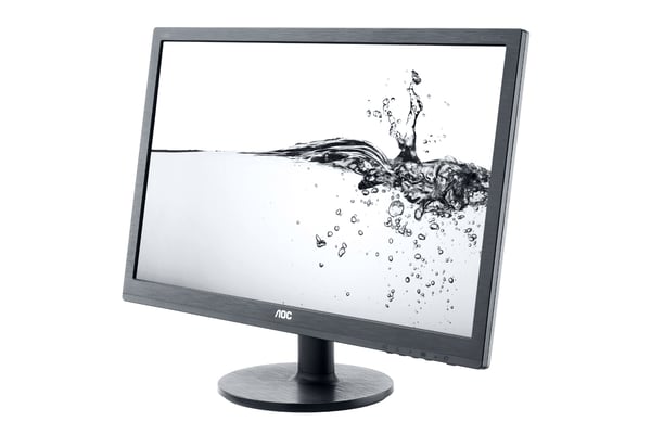 AOC E2260SWDA platta pc-skärmar 54,6 cm (21.5") 1920 x 1080 pixlar Full HD Svart