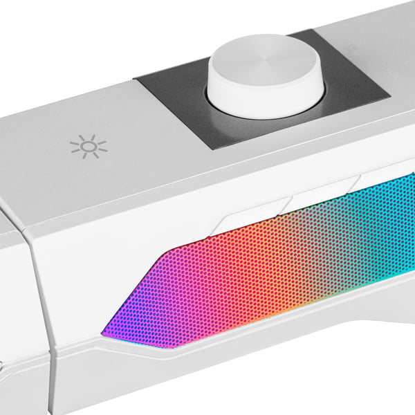 Mars Gaming MSDUOW soundbar-högtalare Vit 15 W
