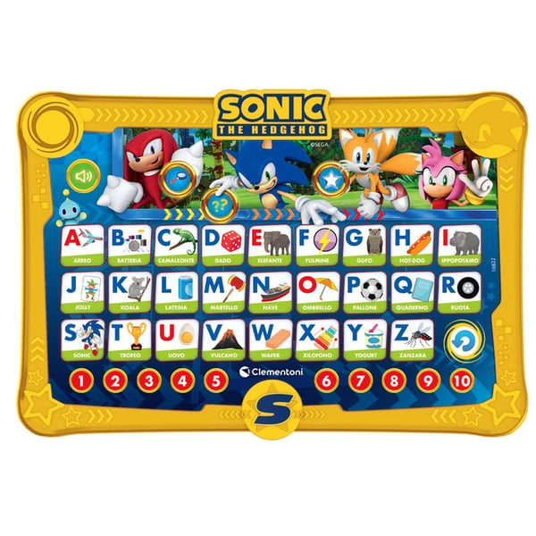 Clementoni Sonic Alphabet Pad Tablet til børn