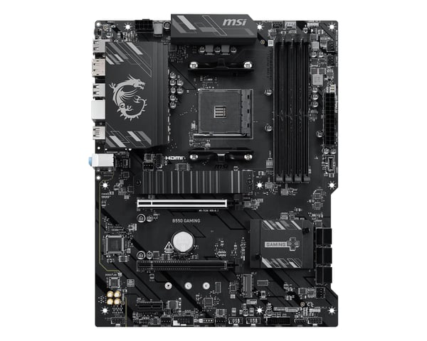 MSI B550 GAMING emolevy AMD B550 Kanta AM4 ATX