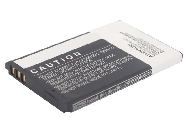 CoreParts MBXMISC0015 reservedel til mobiltelefon Batteri Sort