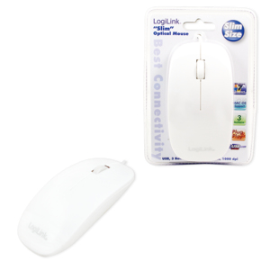 LogiLink ID0062 mus USB Type-A Optisk 1000 dpi