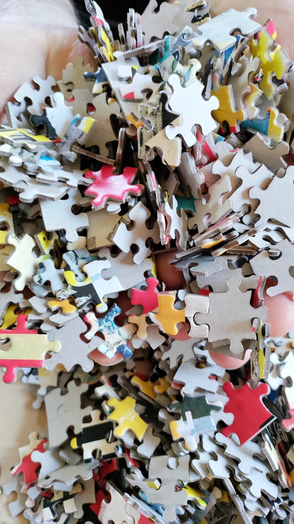 Tactic Poster Collage 1000 pcs Puslespil 1000 stk Kunst