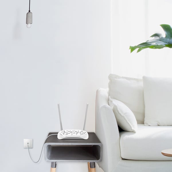 TP-Link TD-W9960 trådløs router Hurtigt ethernet Enkelt band (2,4 GHz) Hvid