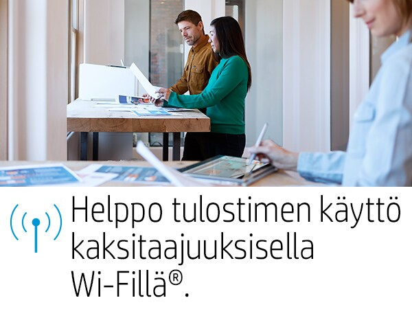 HP Color LaserJet Pro M454dw, Tulostus, USB-tulostus etulevyn kautta; Kaksipuolinen tulostus