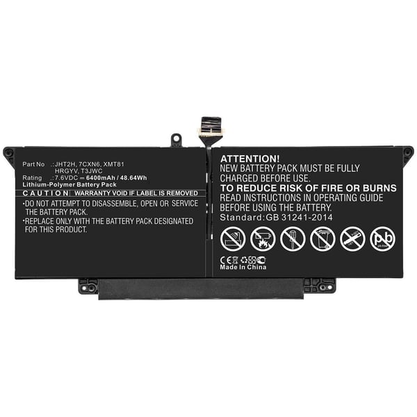 CoreParts MBXDE-BA0221 laptop reservedel Batteri