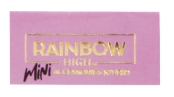 Rainbow High Accessories Studio Series 1, H Assortment in PDQ Dukketaske