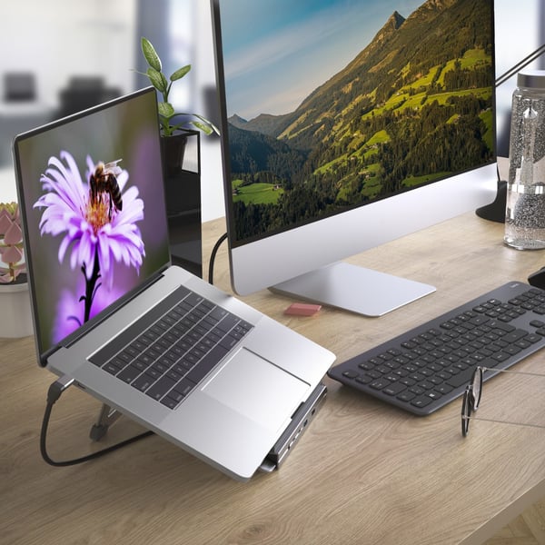 Hama Connect2Office Stand Laptop stativ Anthracit