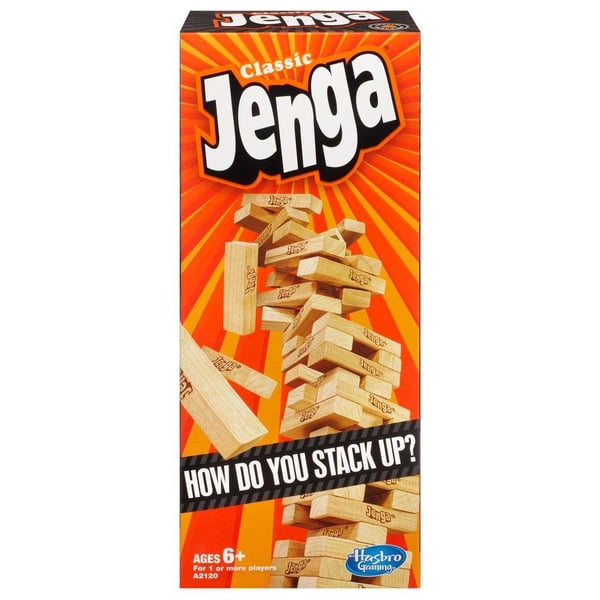 Hasbro Gaming A2120EU5 brætspil Jenga Finmotorik (smidighed)