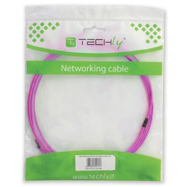 Techly ILWL D5-SCLC-200/OM4 InfiniBand og fiberoptisk kabel 20 m SC LC Fuchsia