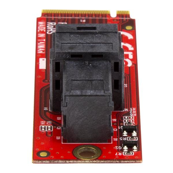 StarTech.com U.2 (SFF-8643) till M.2 PCI Express 3.0 x4 adapterkort för 2,5\" U.2 NVMe SSD - Gränssnitt