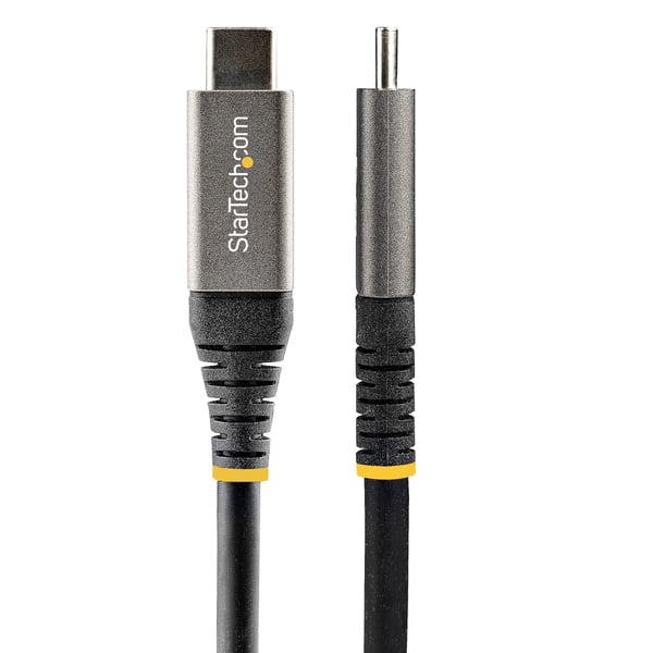 StarTech.com USB31CCV1M USB-kabel USB 3.2 Gen 2 (3.1 Gen 2) 1 m USB C 10 Gbit/sek. 100 W Sort, Grå