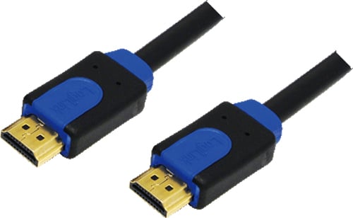 LogiLink CHB1103 HDMI-kabel 3 m HDMI Type A (Standard) Sort, Blå