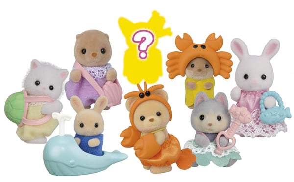 Sylvanian Families Samlarfigurer Baby havs vänner