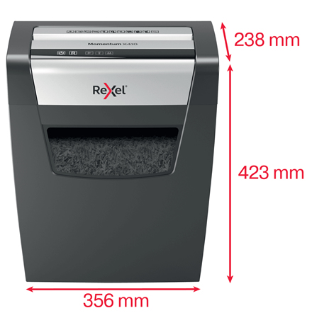 Rexel Dokumentförstörare Momentum X410 P4