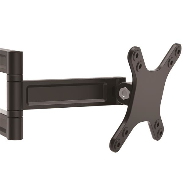 StarTech.com ARMWALLDS monitorin kiinnike ja jalusta 68,6 cm (27") Seinä Musta