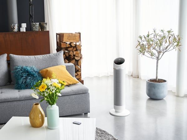 Rowenta Silent Comfort 3-in-1 HQ8120 Sisätila Hopea 2400 W Sähkökäyttöinen lämpötuuletin