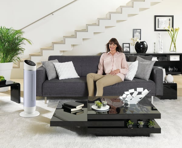 Rowenta Silent Comfort 3-in-1 HQ8120 Sisätila Hopea 2400 W Sähkökäyttöinen lämpötuuletin