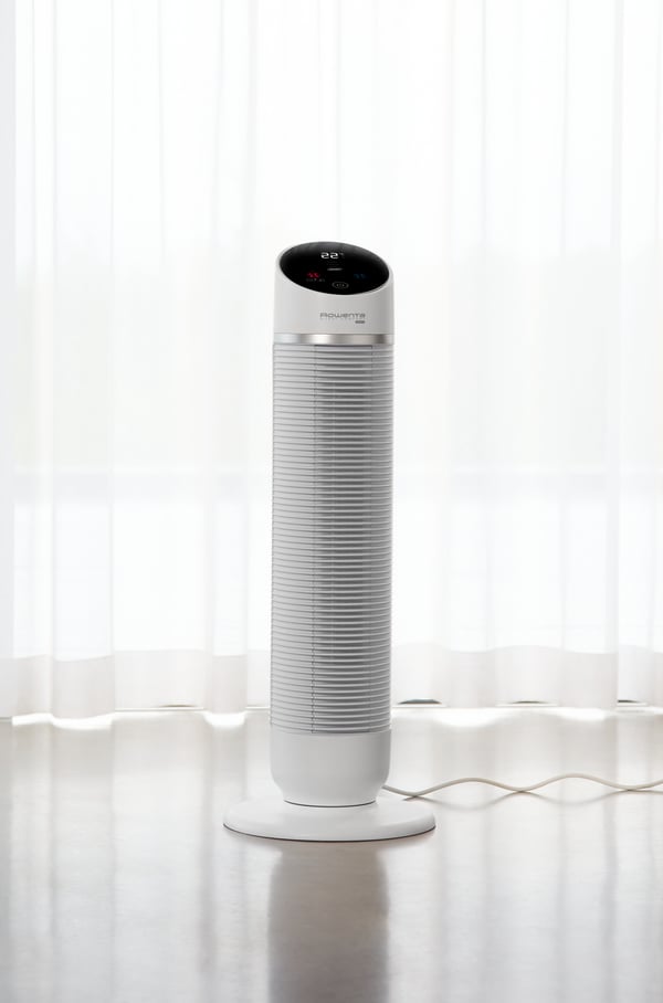 Rowenta Silent Comfort 3-in-1 HQ8120 Sisätila Hopea 2400 W Sähkökäyttöinen lämpötuuletin