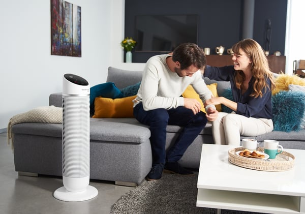 Rowenta Silent Comfort 3-in-1 HQ8120 Sisätila Hopea 2400 W Sähkökäyttöinen lämpötuuletin