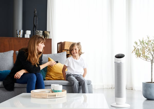 Rowenta Silent Comfort 3-in-1 HQ8120 Sisätila Hopea 2400 W Sähkökäyttöinen lämpötuuletin
