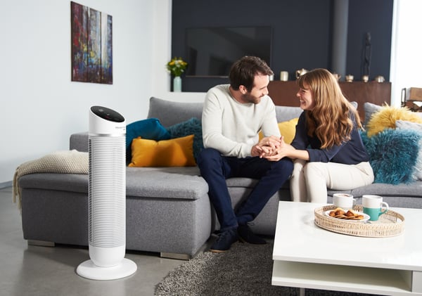 Rowenta Silent Comfort 3-in-1 HQ8120 Sisätila Hopea 2400 W Sähkökäyttöinen lämpötuuletin
