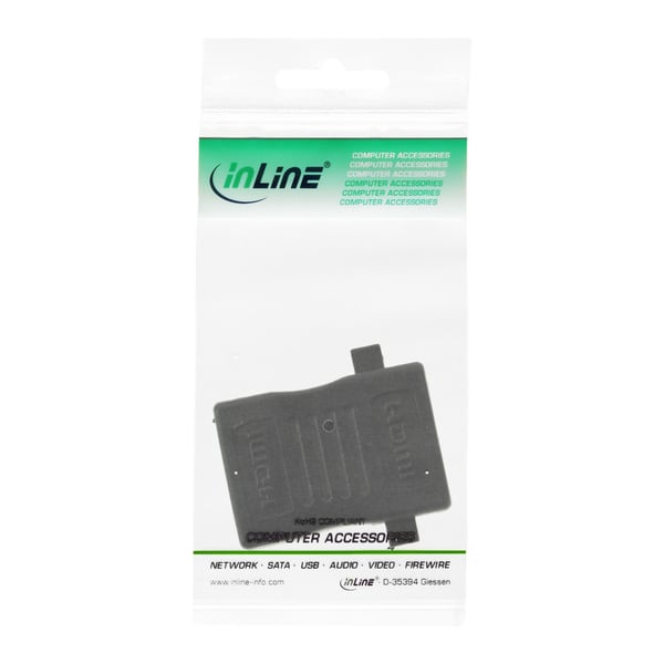 InLine 17600M kabel kønsskifter HDMI A female HDMI A Sort