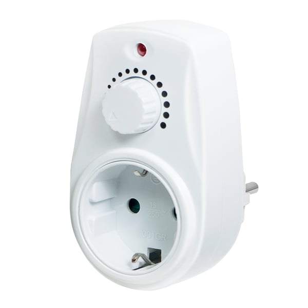 LogiLink PA0151 dimmer Monterbar Vit