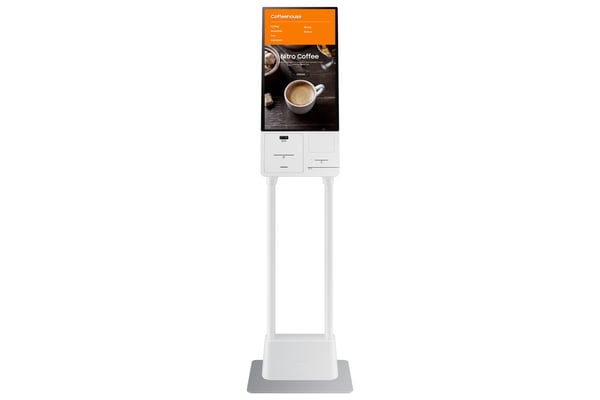 Samsung LH24KMATBGC Kioskdesign 60,5 cm (23.8") Wi-Fi 250 cd/m² Full HD Vit Pekskärm 16/7