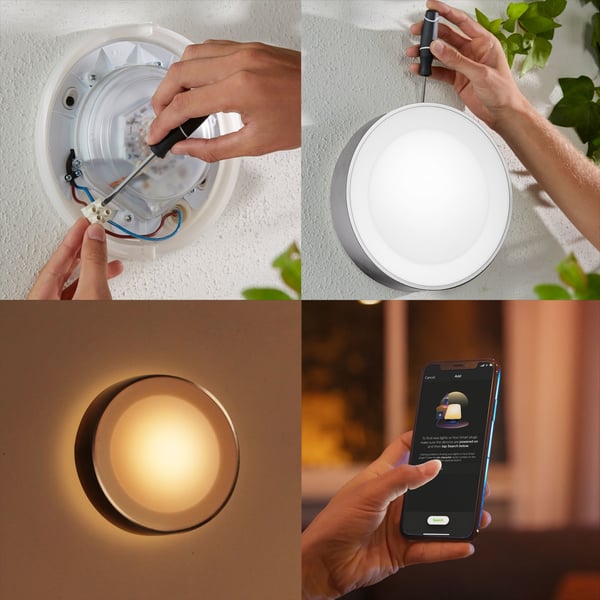 Philips Hue White och Color Ambiance Daylo vägglampa utomhus