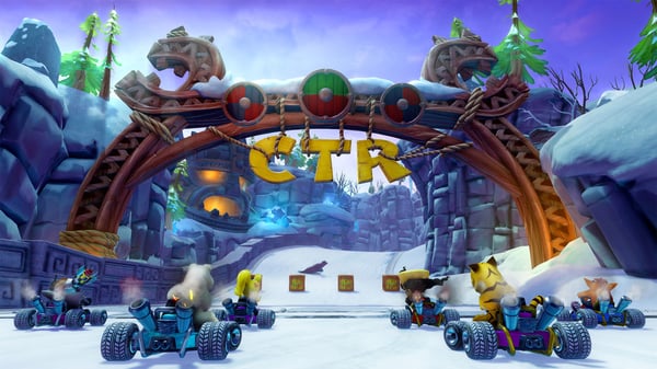 Nintendo Crash Team Racing: Nitro-Fueled Standard Flersproget Nintendo Switch