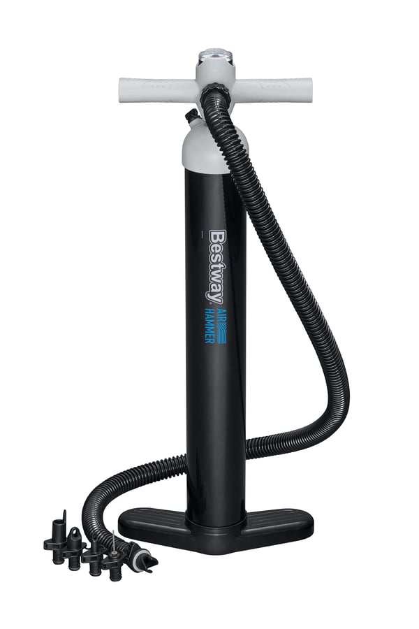 Bestway 62227 håndholdt luftpumpe Sort, Hvid Hånd luftpumpe