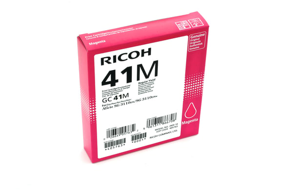 Ricoh 405763 mustekasetti 1 kpl Alkuperäinen Perusvärintuotto Magenta