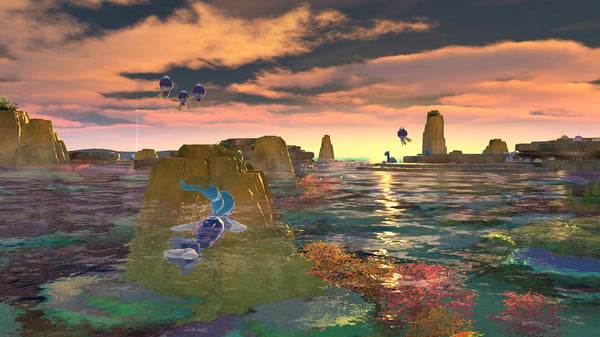 Nintendo New Pokemon Snap Standard Förenklad kinesiska, Traditionell kinesiska, Tyska, Engelska, Spanska, Franska, Italienska, Japanska, Koreanska Nintendo Switch