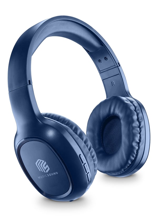 Music Sound 8018080412059 Headset Trådlös Huvudband Samtal/musik Bluetooth Blå Music Sound 8018080412059 Headset Trådlös Huvudband Samtal/musik Bluetooth Blå