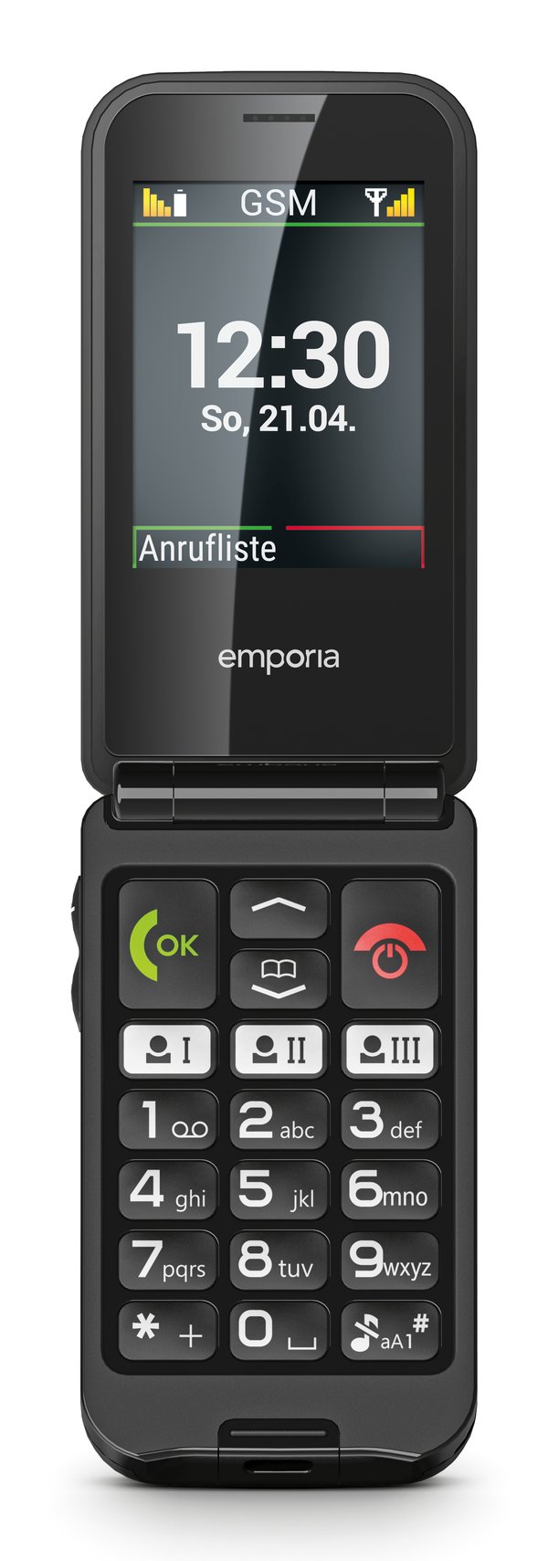 Emporia emporiaTALKglam 6,1 cm (2.4") 94 g Musta Ominaisuuspuhelin