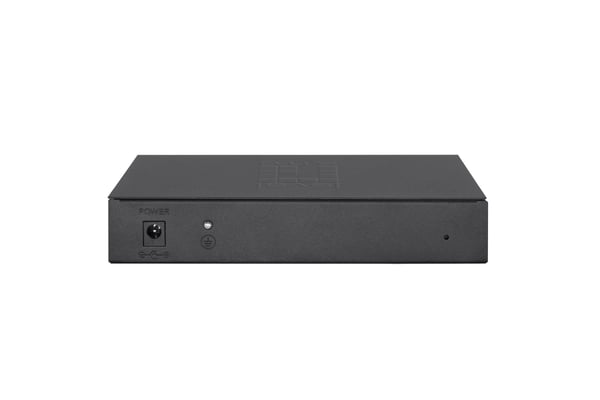 LevelOne GES-2108 verkkokytkin Hallittu L2 Gigabit Ethernet (10/100/1000) Musta