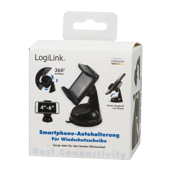 LogiLink AA0119 hållare Passiv hållare MP3-spelare, Mobiltelefon / smartphone Svart