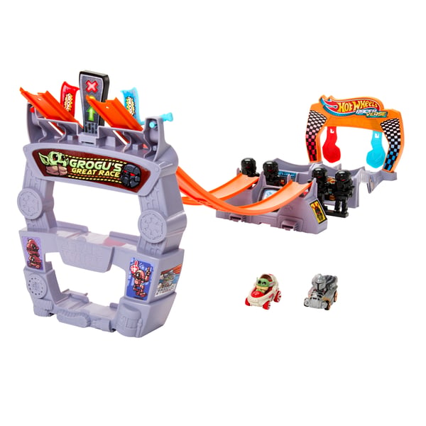 Hot Wheels Racer Verse RACERVERSE Banset med Grogus fantastiska lopp