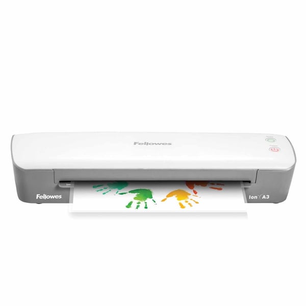 Fellowes 4560201 laminatapparat Lamineringsmaskin för termisk laminering 300 mm/min Vit
