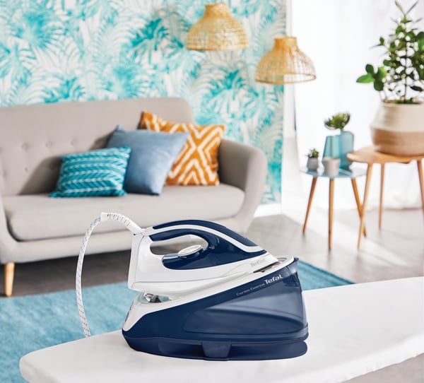 Tefal Express Essential SV6116 2200 W 1,4 L Blå, Hvid
