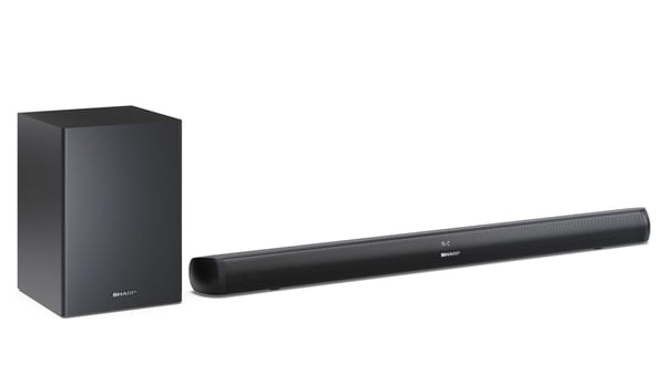 Sharp HT-SBW202 soundbar-kaiutin Musta 2.1 kanavaa 100 W