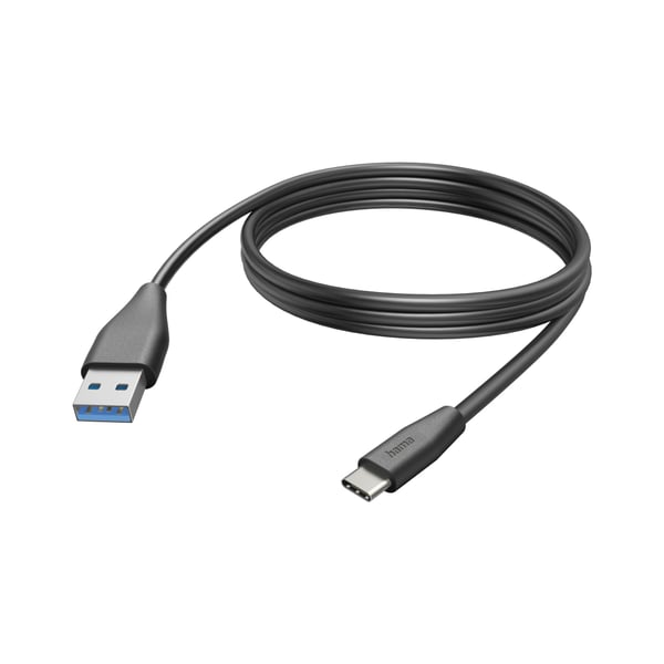 Hama 00201597 USB-kablar USB 2.0 3 m USB C USB A 0,48 Gbit/s Svart