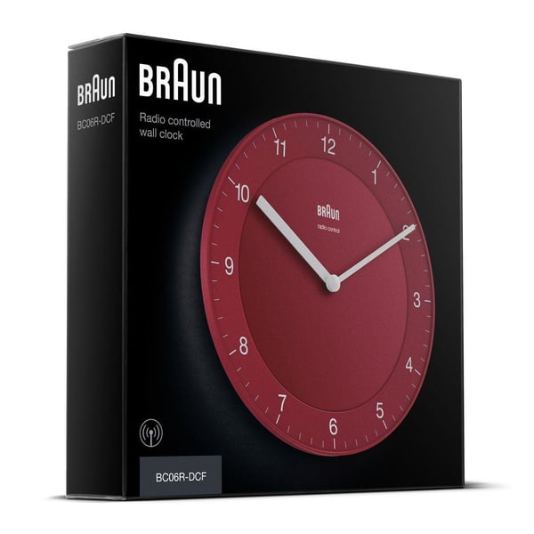 Braun BC06R-DCF Kvartsur Cirkel Rød