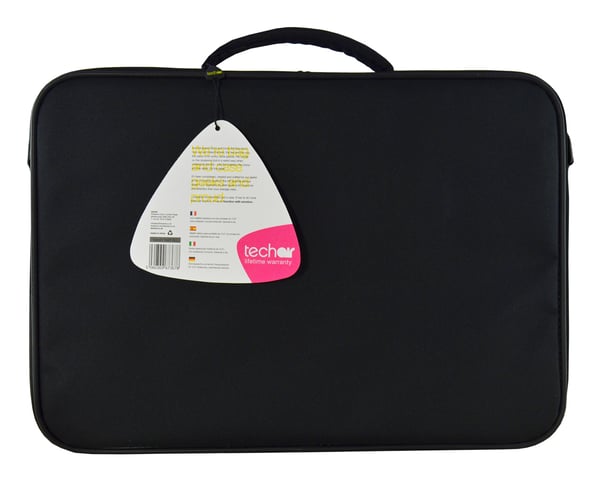 Techair Classic pro 39,6 cm (15.6") Mappe Sort