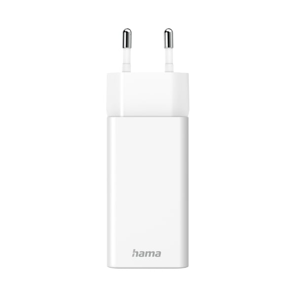 Hama 00201643 oplader til mobil enhed Headset, Laptop, Strømbank, Smartphone, Tablet Hvid Vekselstrøm Hurtig opladning Indendørs