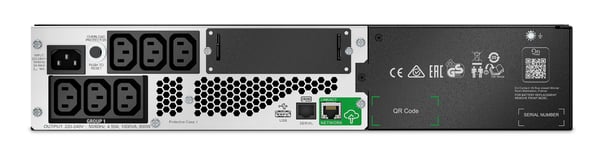 APC Smart-UPS Lithium Ion Short Depth 1000VA 230V with SmartConnect UPS-enhed Interaktivt indgangsstik 1 kVA 800 W 6 AC stikkontakt(er)