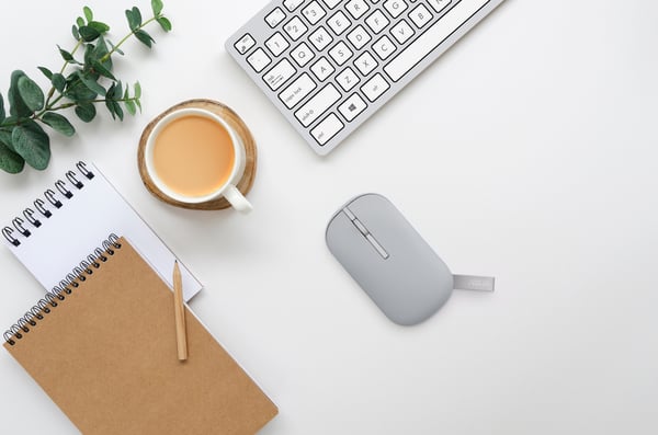 ASUS Marshmallow Mouse MD100 datormöss Kontor Ambidextrous Trådlös RF + Bluetooth Optisk 1600 DPI