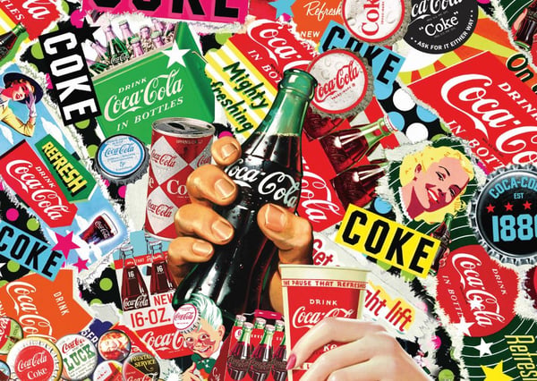Schmidt® Spiele Coca Cola is it! Kuviopalapeli 1000 kpl