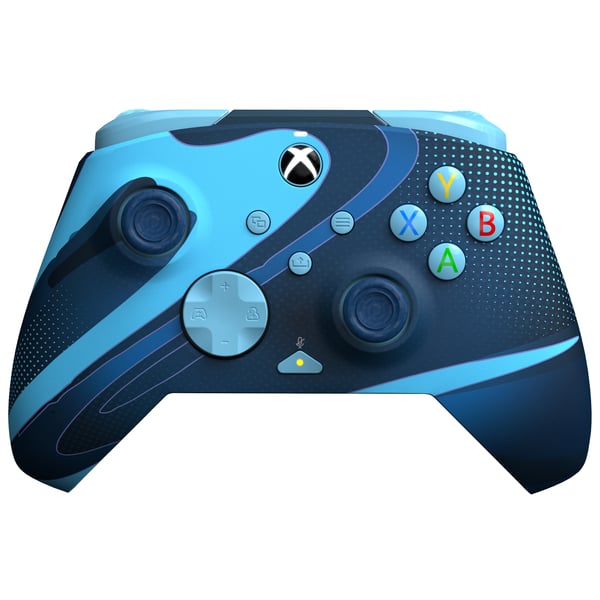 PDP REMATCH GLOW Advanced Blå USB Spelplatta Analog / Digital PC, Xbox One, Xbox Series S, Xbox Series X